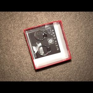 Anne Klein hoop earrings